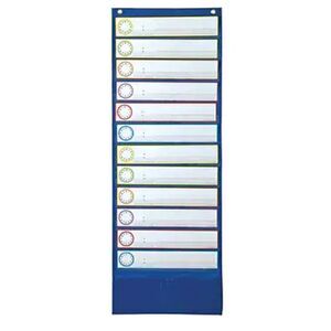 Teachers Helper Carson-Dellosa Deluxe Scheduling Pocket Chart